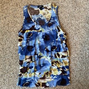 BCX Ruffle Tank Top SZ XL